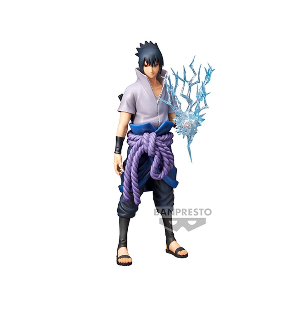 Figurine Naruto Shippuden - Uchiha Sasuke Grandista Nero 28cm