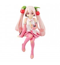 Figurine Hatsune Miku - Sakura Miku Pearl Color Noodle Stopper 13cm