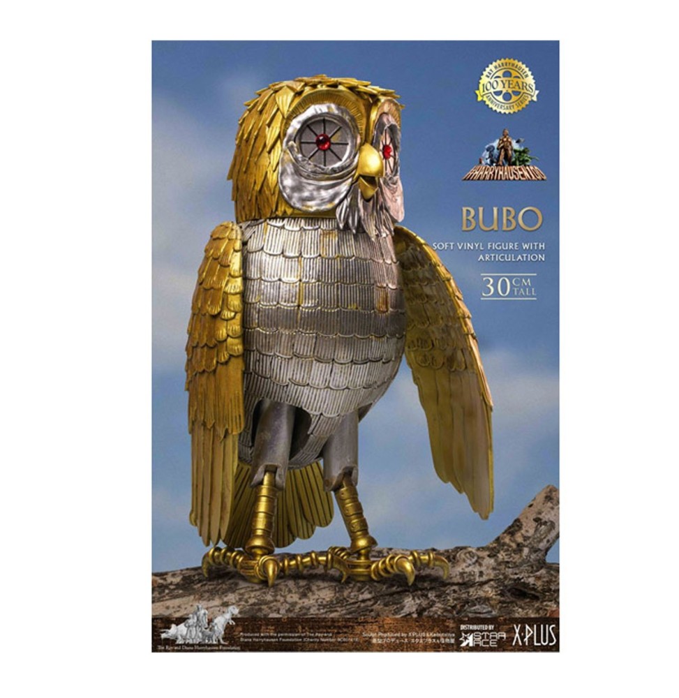 Figurine Le Choc Des Titans - Bubo Deluxe Soft Vinyl Gigantic Ray Harryhausens 30cm