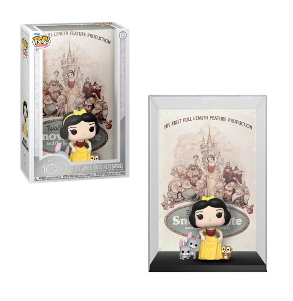 Figurine Disney - Movie Poster Snow White Pop 10cm