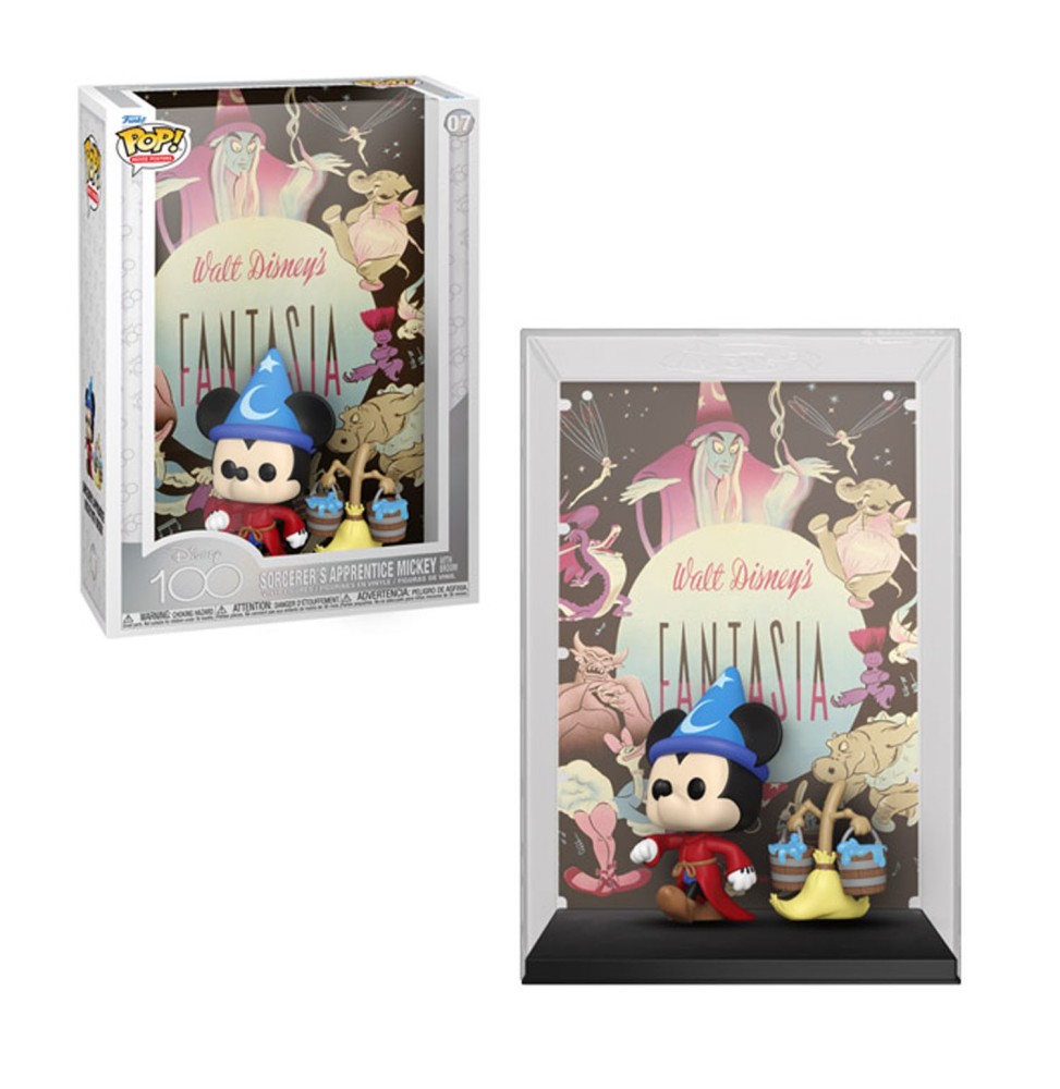 Figurine Disney - Movie Poster Fantasia Pop 10cm