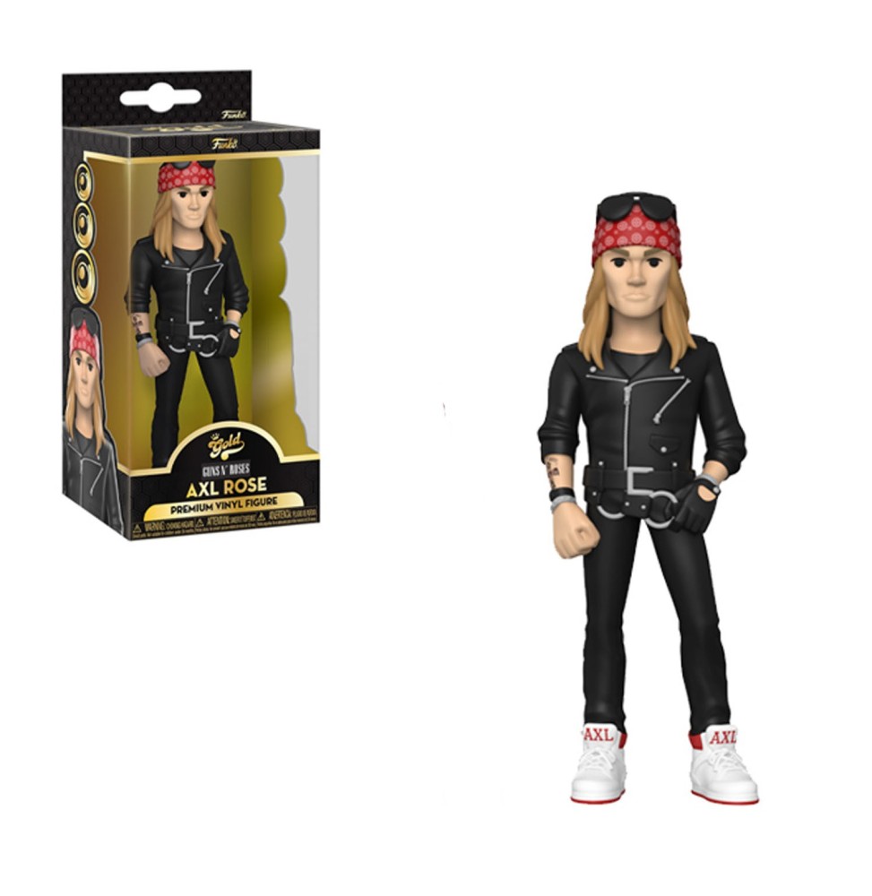 Figurine Rocks - Guns N Roses Axl Rose Vinyl Gold 13cm