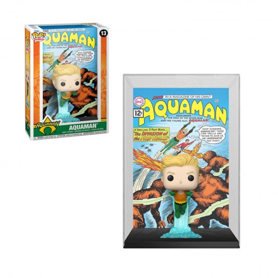 Figurine DC Comics - Comic Cover Aquaman Pop 10cm
