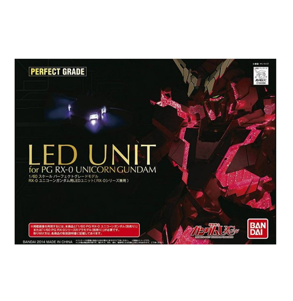 Kit Led Gundam - Pour RX-0 Unicorn PG 1/60