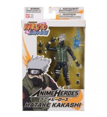 Boite Abimée - Figurine Naruto - Kakashi Anime Heroes 17cm 3700936103826