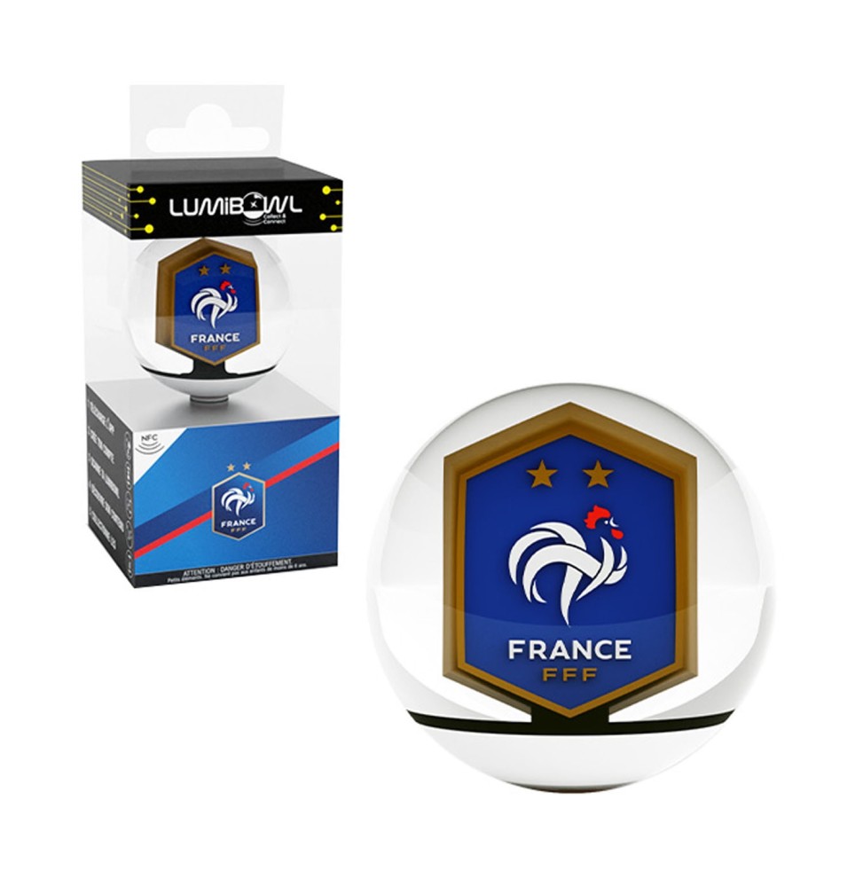 Lumibowl FFF - Logo FFF 2 Etoiles 4.5cm