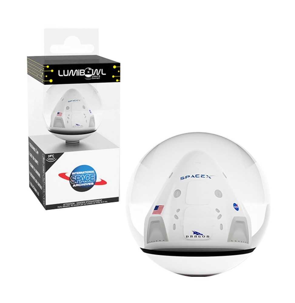 Lumibowl Space X - Logo Crew Dragon 4.5cm