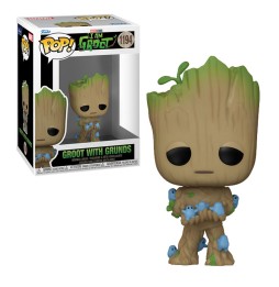 Figurine I Am Groot - Groot W/ Grunds Pop 10cm