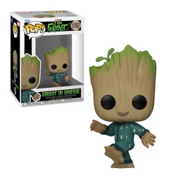 Figurine I Am Groot - Groot Pyjama Dancing Pop 10cm