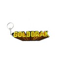 Porte Cle Goldorak - Logo Gomme 8cm