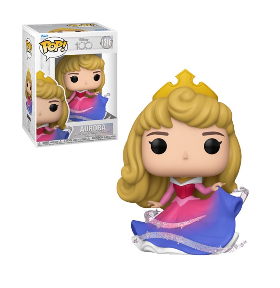 Figurine Disney - Disney 100Th Aurora Pop 10cm