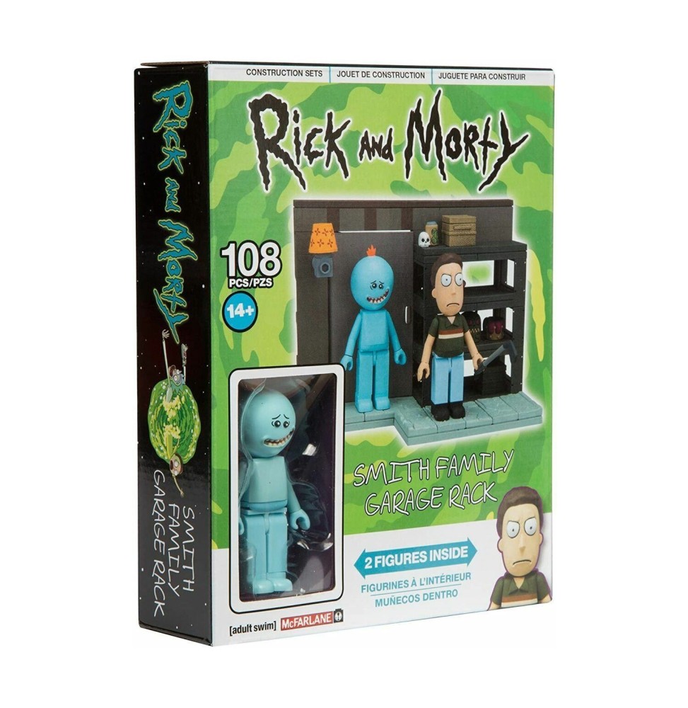 Jeu de Construction Rick & Morty - Smith Family Garage Rack 108pcs