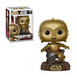 Figurine Star Wars Return Of The Jedi 40Th - C3P0 In Chair Pop 10cm