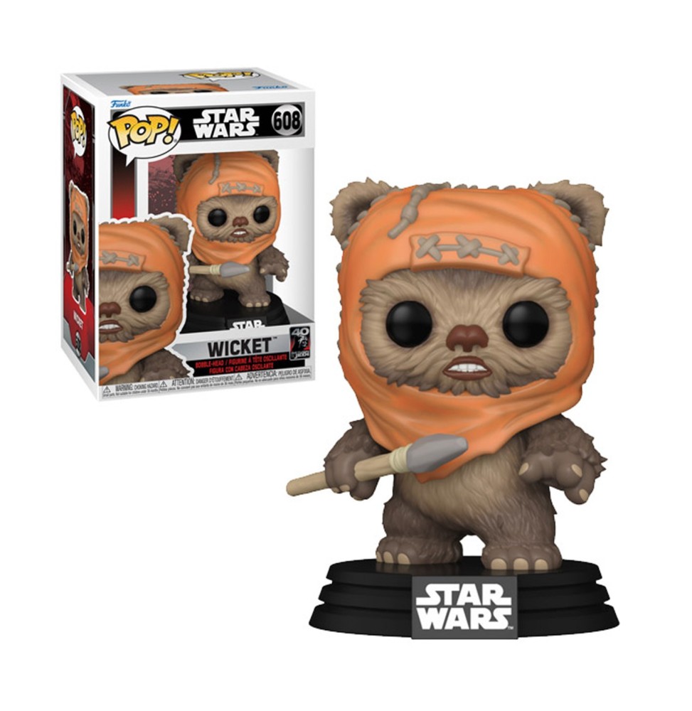 Figurine Star Wars Return Of The Jedi 40Th - Wicket Pop 10cm