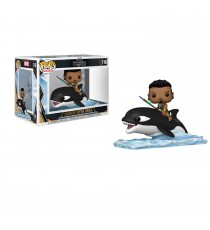 Figurine Marvel Black Panther Wakanda Forever - Namor with Orca Pop Rides 10cm
