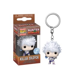 Porte Clé Hunter X Hunter - Killua W/ Yoyo Pocket Pop 4cm