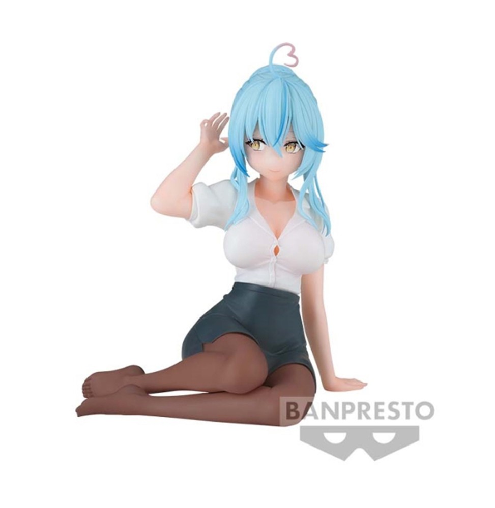 Figurine Hololive If Relax Time - Yukihana Lamy Office Style 11cm