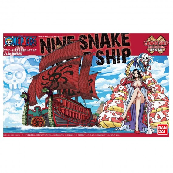 Maquette One Piece - Nine Snake Pirate Ship Grand Ship Collection 15cm