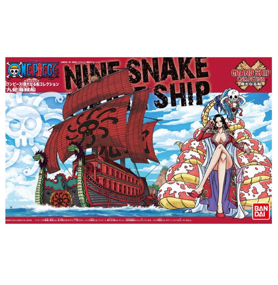 Maquette One Piece - Nine Snake Pirate Ship Grand Ship Collection 15cm