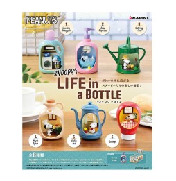 Figurine Snoopy - Boite 6pcs Life In A Bottle