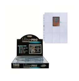 Ultra Pro - Lot de 100 feuilles de 9 pochettes Platinium Series