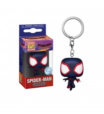 Porte Clé Marvel - Spider Man Spider Man Accross The Spider Verse Pocket Pop 4cm