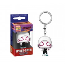 Porte Clé Marvel - Spider Gwen Spider Man Accross The Spider Verse Pocket Pop 4cm