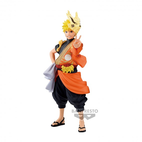 Figurine Naruto Shippuden - Uzumaki Naruto 20Th Anniv Costume 16cm