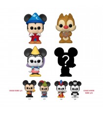 Figurine Disney - 4Pk Sorcerer Mickey Bitty Pop 2cm