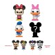 Figurine Disney - 4Pk Minnie Bitty Pop 2cm