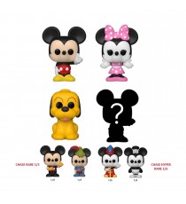 Figurine Disney - 4Pk Mickey Bitty Pop 2cm