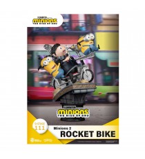 Figurine Minions - Minions 2 Rocket Bike D-Stage 15cm