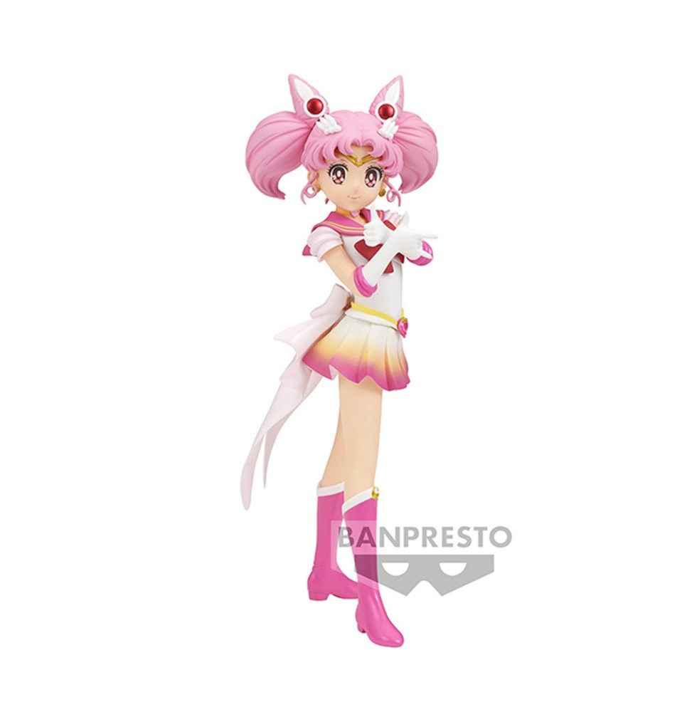 Figurine Sailor Moon - Super Sailor Chibi Moon Ver B Movie Glitter & Glamours 17cm