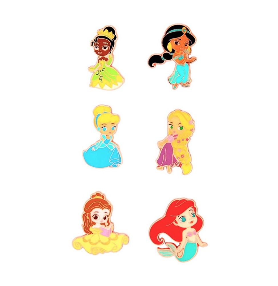 Pins Disney Princess Chibi - 1 Boite Aleatoire