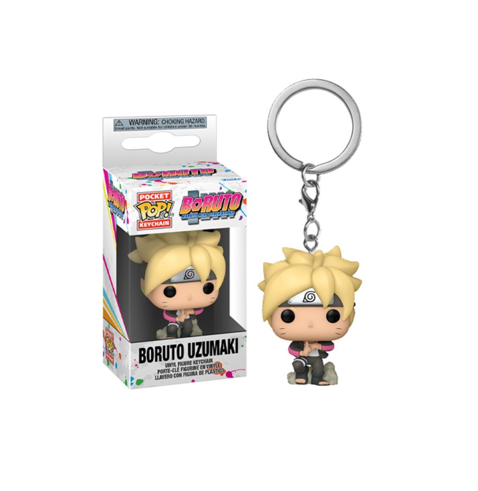 Porte Cle Naruto - Boruto Uzumaki Pocket Pop 4cm