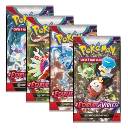 Cartes Pokémon Ecarlates & violet Booster Blister - La Grande Récré