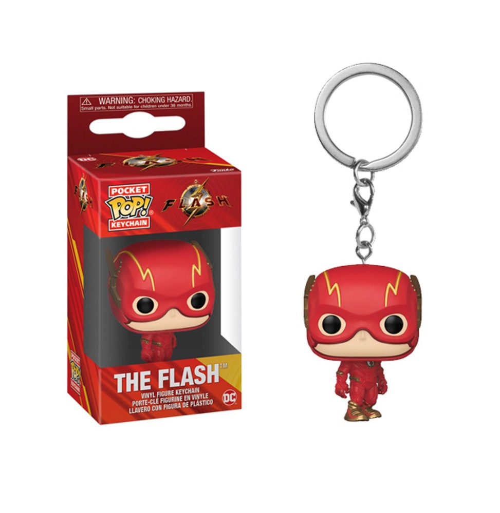 Porte Cle DC Comics - The Flash Pocket Pop 4cm