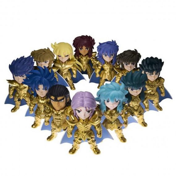 Figurine Saint Seiya - Pack 12 Figurines Artlized Supreme Gold Sain