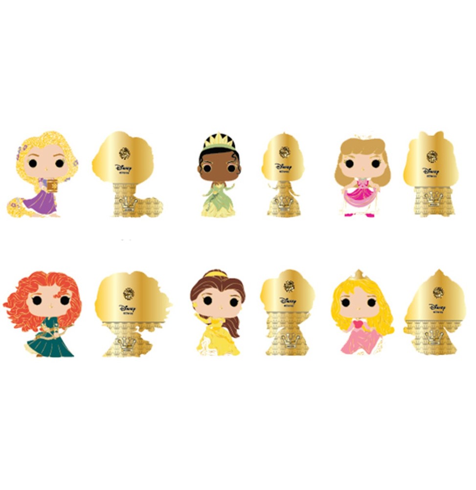 Pins Disney Princess Pop - 1 Boite Aleatoire