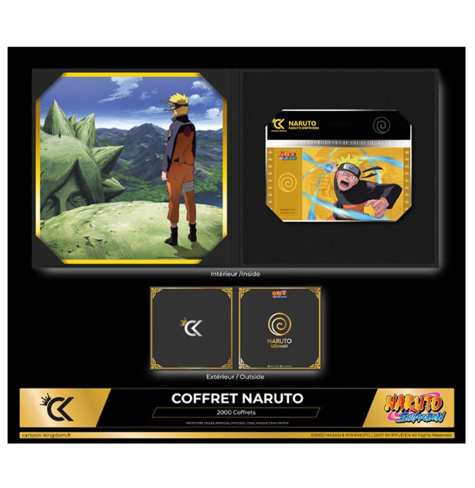 Golden Ticket - Coffret Naruto Shikishi