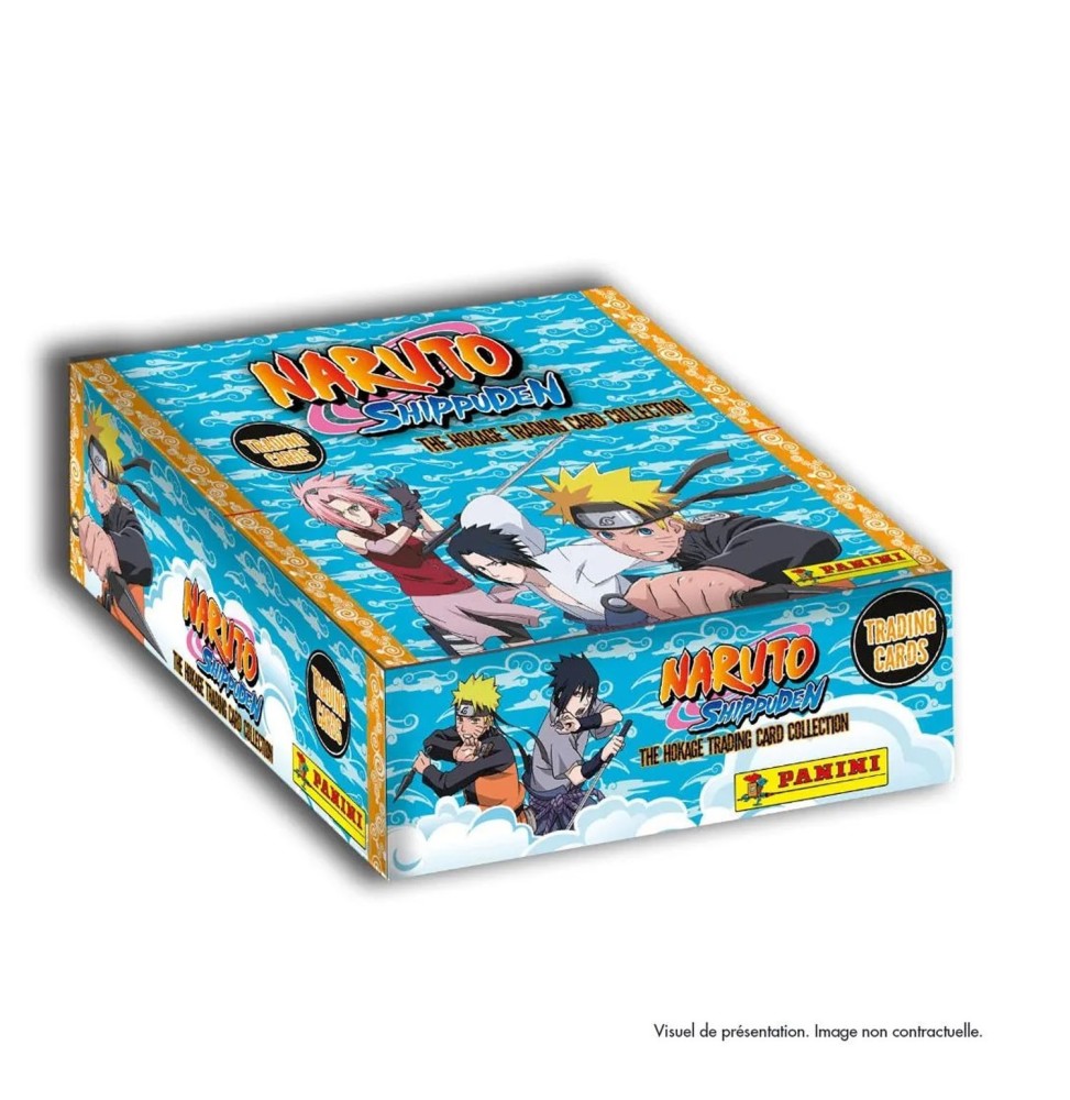 Cartes Panini Naruto - Boite 18 Pochettes 144 Cartes