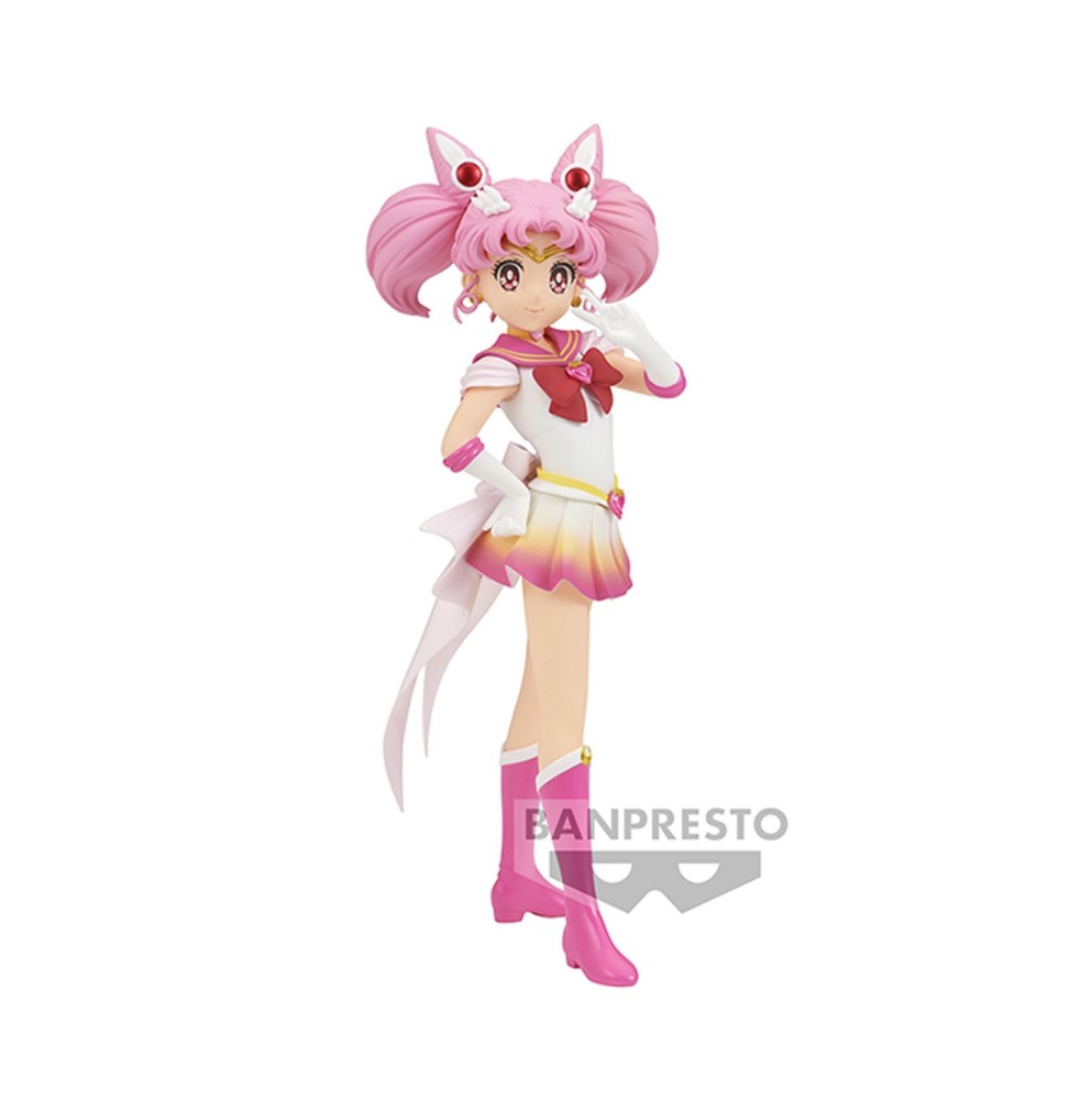 Figurine Sailor Moon - Super Sailor Chibi Moon Ver A Movie Glitter & Glamours 17cm