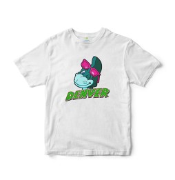 T-Shirt Denver Le Dernier Dinosaure - Clin D'Œil Blanc L