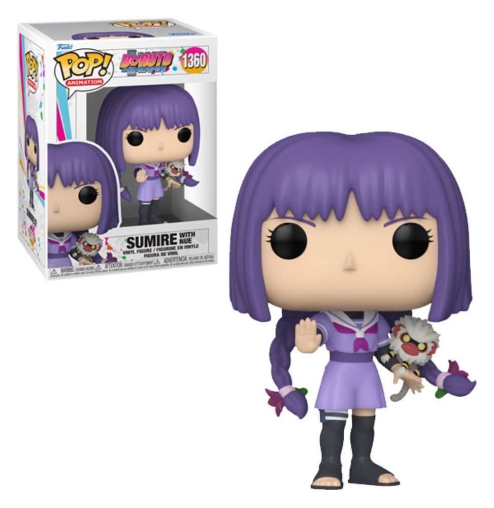 Figurine Naruto - Sumire W/Nue Pop 10cm