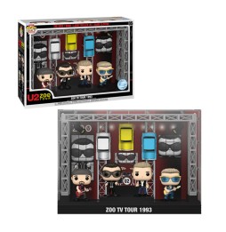 Figurine Rocks - U2 Z00 Tv Tour 1993 Exclu Pop Moments Deluxe 10cm