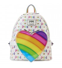 Mini Sac A Dos Lisa Frank - Logo Heart Detachable Rainbow Bag