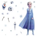 Stickers Muraux Disney - Geant Frozen II Elsa & Olaf 114X99cm