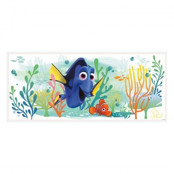 Stickers Muraux Disney - Geant Finding Dory & Nemo 99X41cm