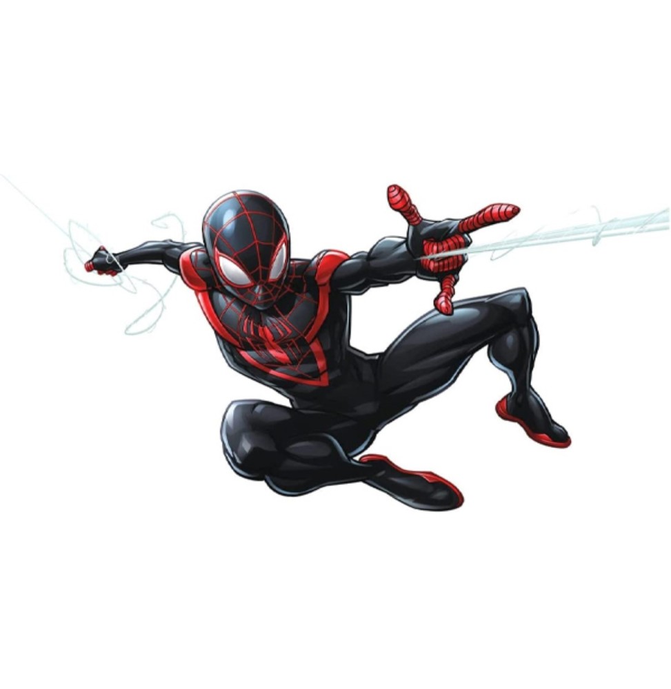 Stickers Muraux Marvel - Geant Spider-Man Miles Morales 104X50cm