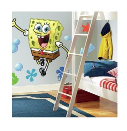 Stickers Muraux Nikelodeon - Geant Spongebob 96X76cm